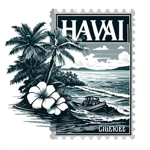 Hawaii Postage Stamp