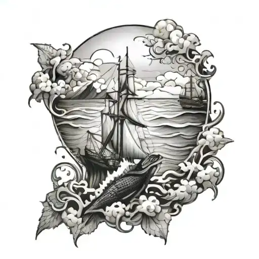 Britanny Ocean Scene