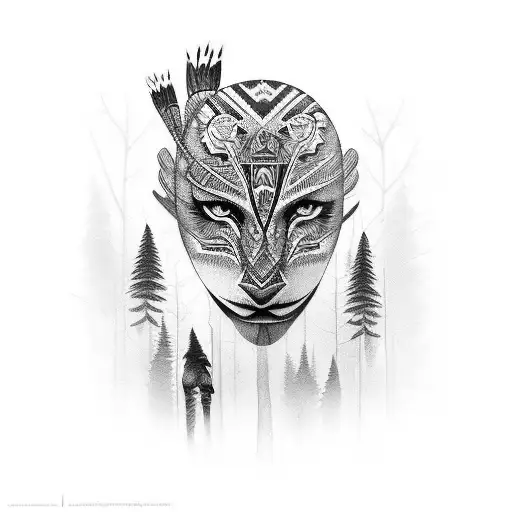 Forest And Wildlife Native American