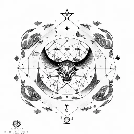 Virgo Zodiac Sign With Zodiac Constellations Stars And Mysterious Mists