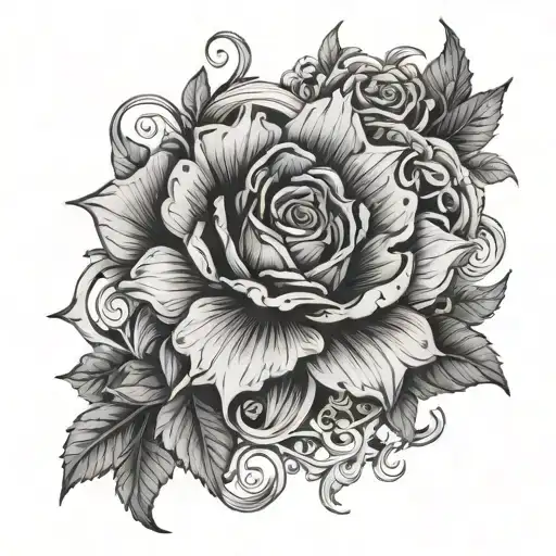 Compas Witch A Fading Flower Intertwined