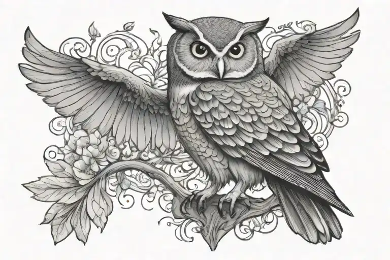 Owl Nightingale Hawk