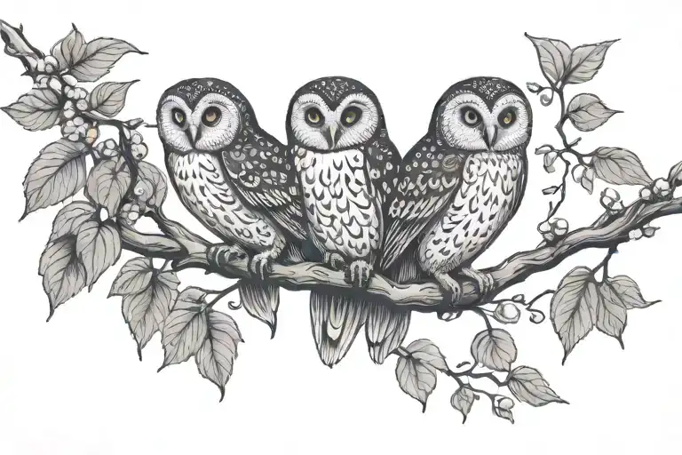 Harry Potter Owl Vine Tree Hawthorn