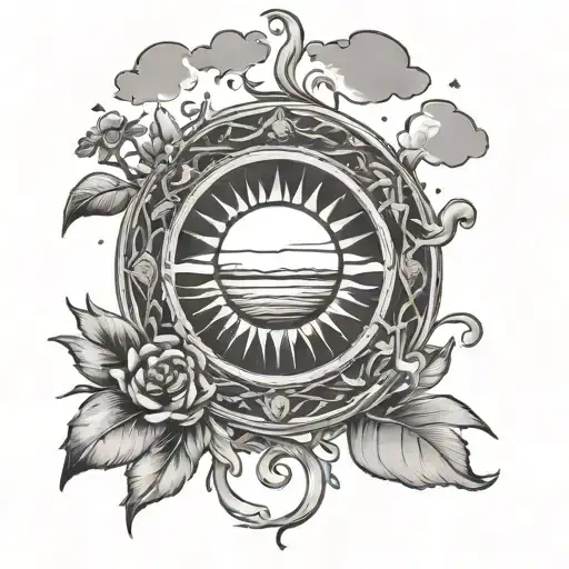 Brand New Life With The Sun Behind It