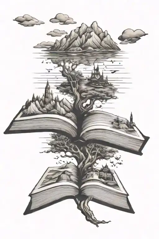 Perspective Oceans Mountains Coffee Book