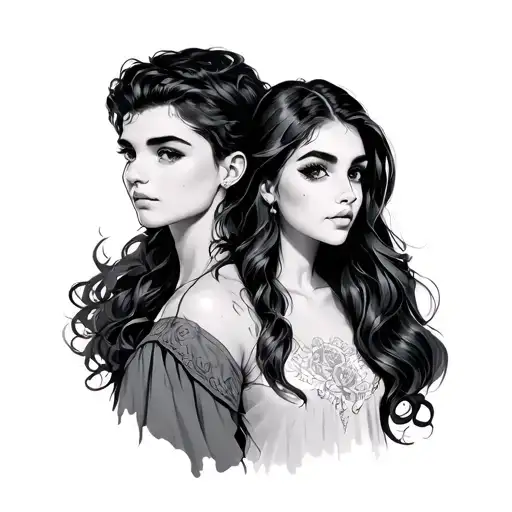 Siblings One Brother Two Sisters