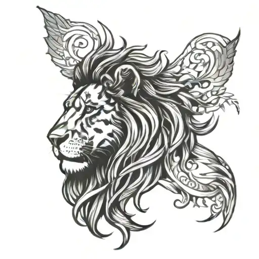 Half Jesus Half Lion Half