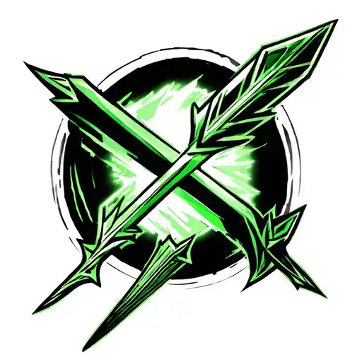 Green Arrow Arm Sleeve Tattoo Without Green Arrow On The Picture