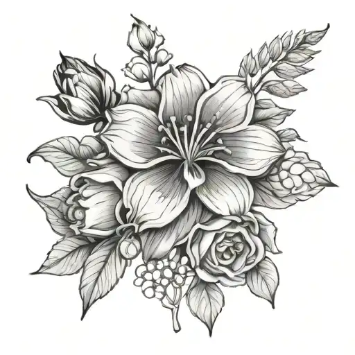 June July And November Birth Flower