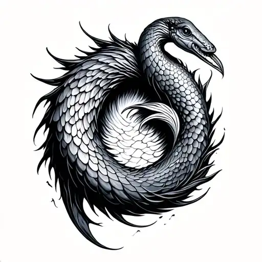 Eel Ink Art As In Nordic Times