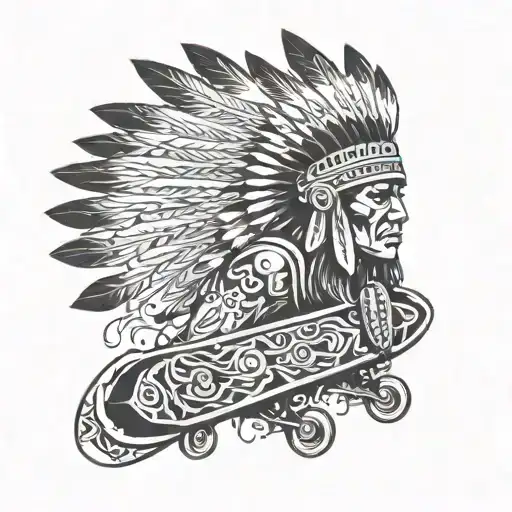Native American Skateboarding