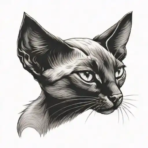 Oriental Siamese Cat