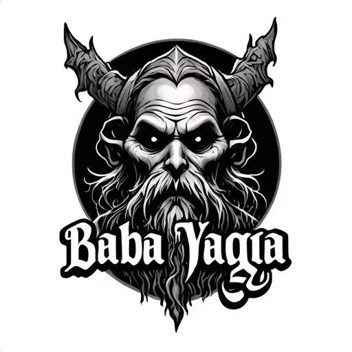 Word Baba Yaga Across The Bottom