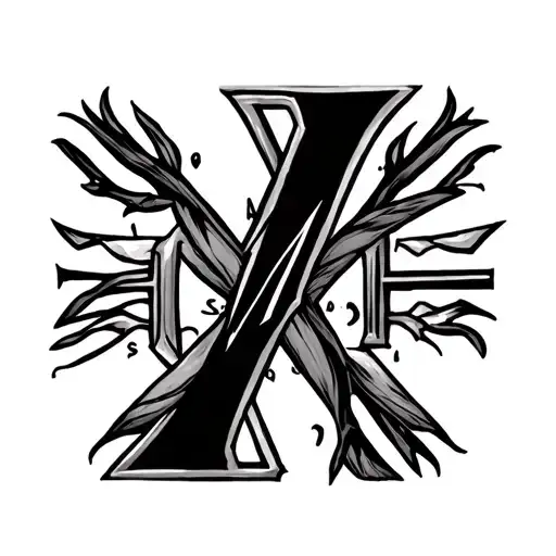 Birthday Roman Numerals With Slash In The Middle