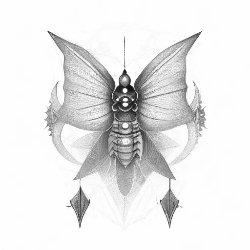 Cyber Sigilism Lunar Moth