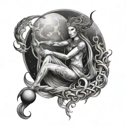 Moon Weaving Goddess