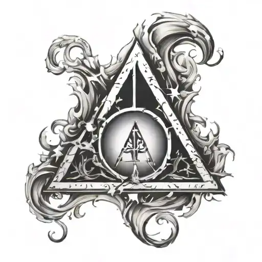 Deathly Hallows Symbol Manly