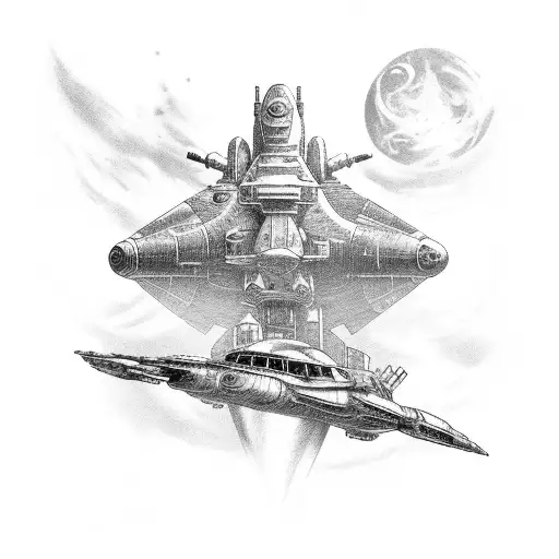 Spacship Pirate Ship