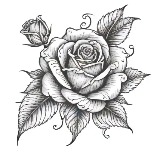 Lindsy Name Written Inside A Rose