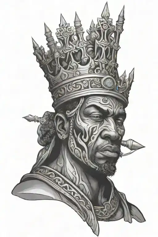 Misled Oppressed Black King