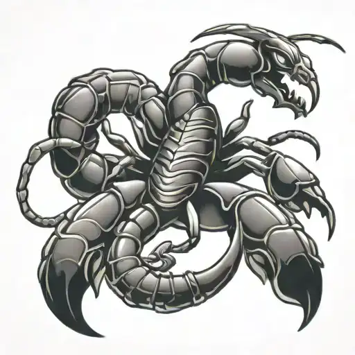 Smoky Scorpion Whipshading