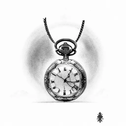 Religious With Pocket Watch