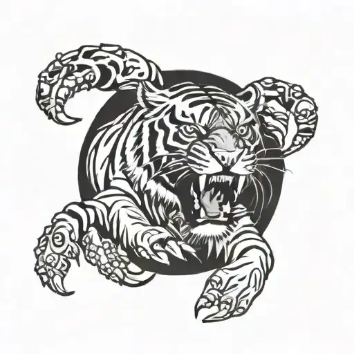 Tiger And Crab