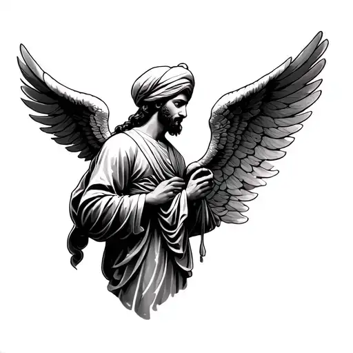 Sikh Guardian Angel Watching