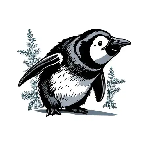 Penguin Instead Of The Grateful Dead Bear
