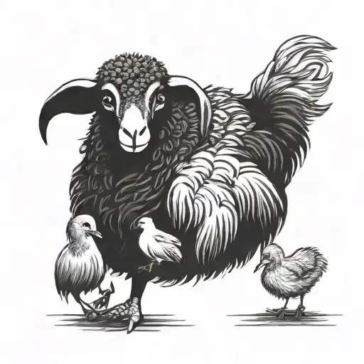 Black Sheep And Ugly Duckling