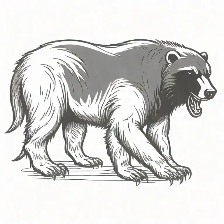 All Black Honey Badger