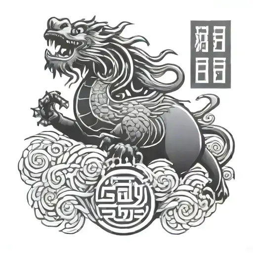 Chinese Sympol Prosperity Made From Stone