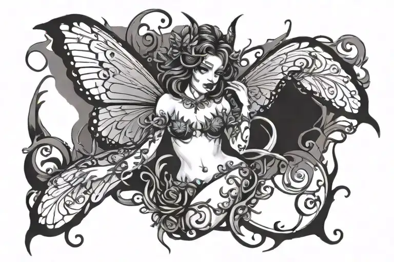 Vine Butterfly Succubus Qos