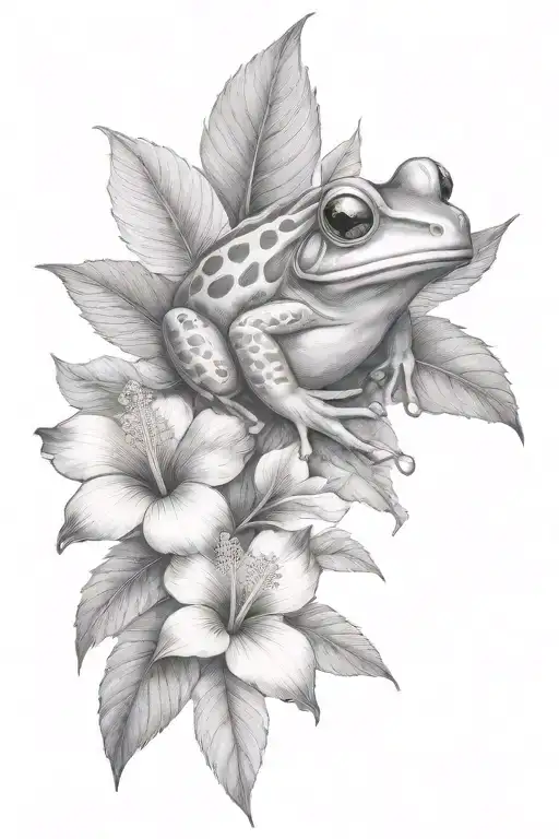 Hibiscus Frog