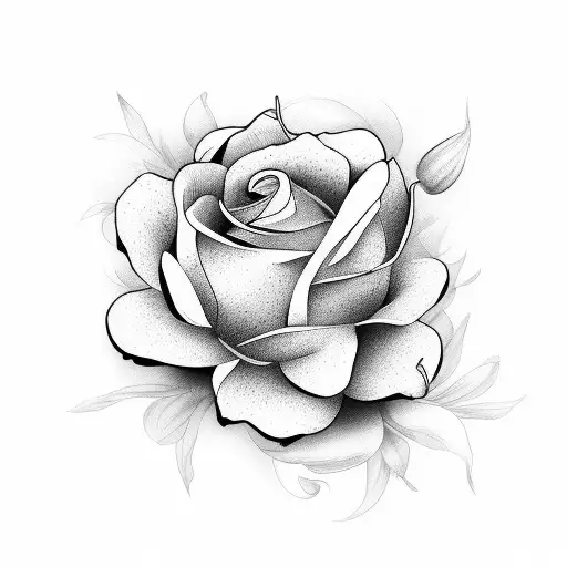 Line With Flower At Top