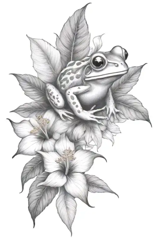 Hibiscus Frog
