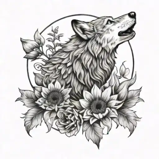 Wolf Sunflower Orchid Tulip