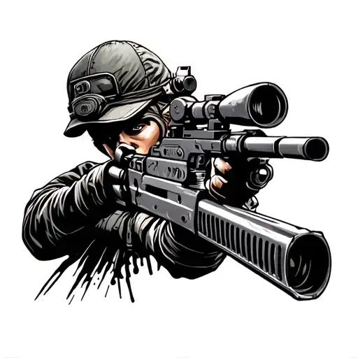 Sniper Military Violence