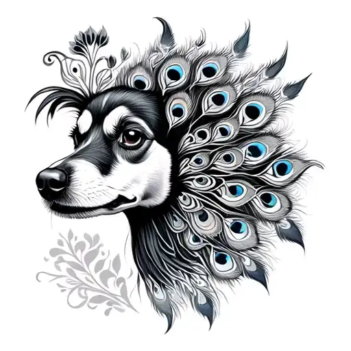 Dog Headed Peacock