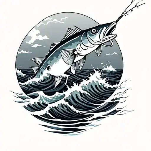 Fishing Pov With Waves