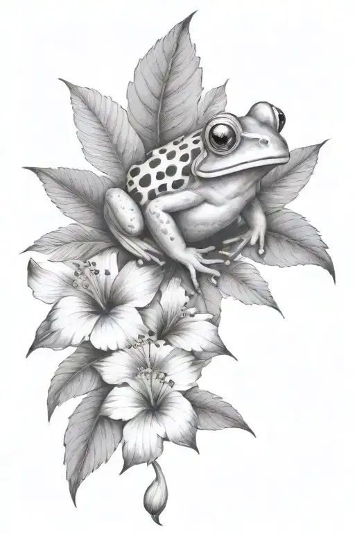Hibiscus Frog