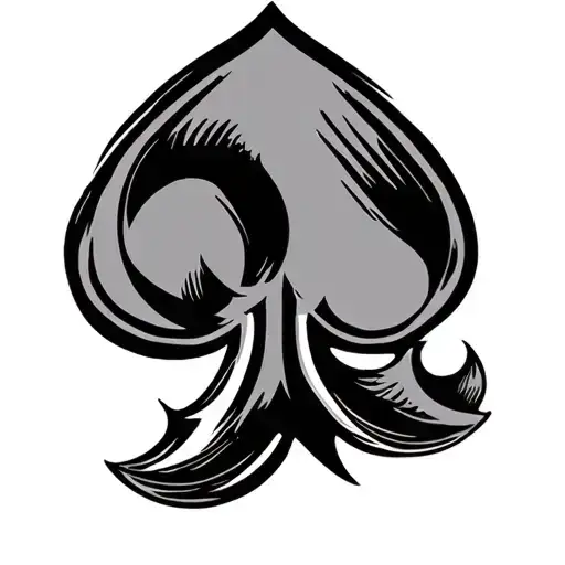 Bbc Only Spade Symbol