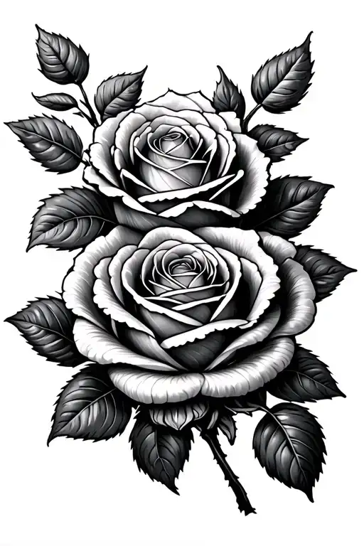 Centipede Wrapping Around A Rose