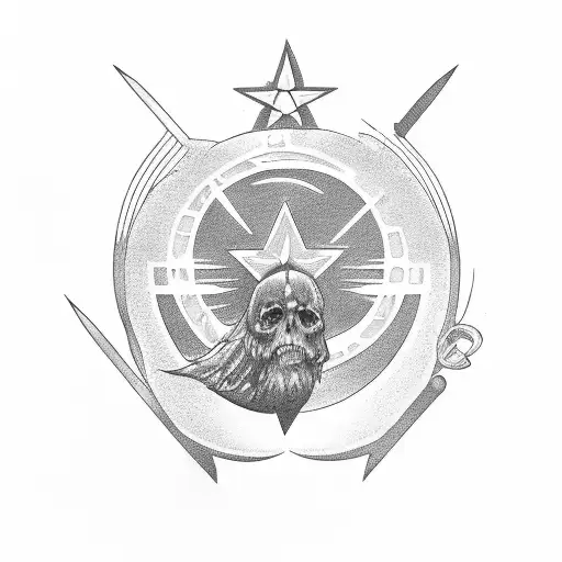 Montenegro Bay Back Piece With Morning Star