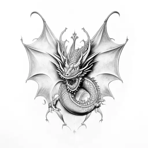 Dragon Rodeando Brazo