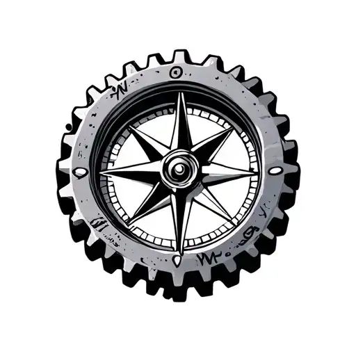 Compass In Gear