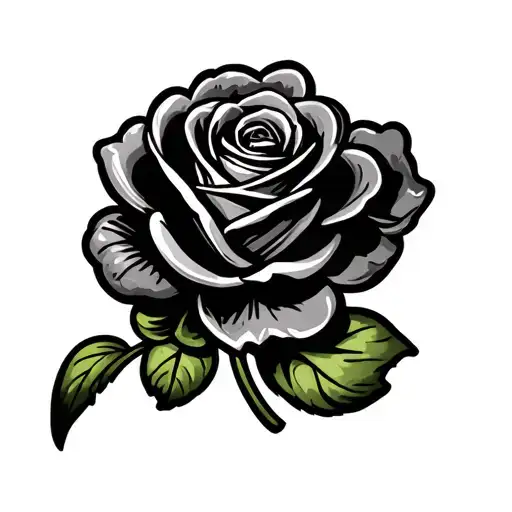 Black Rose Clover Pittsburgh Pirates P