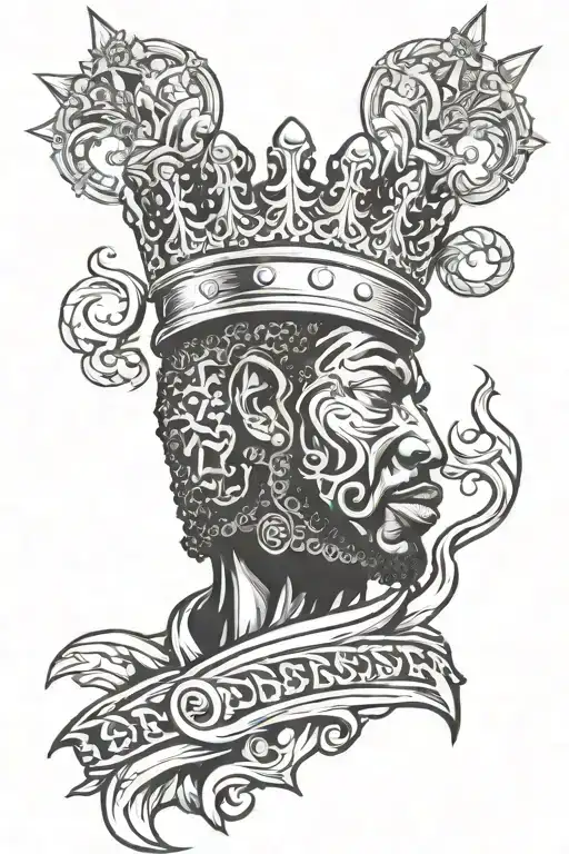 Misled Oppressed Black King