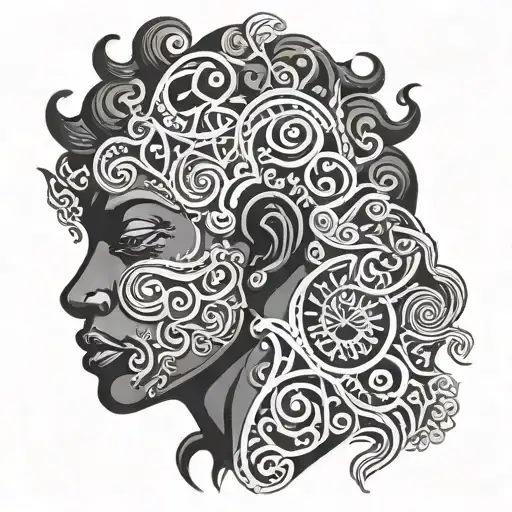 A Black Figure Portraying Borderline Personality Disorder