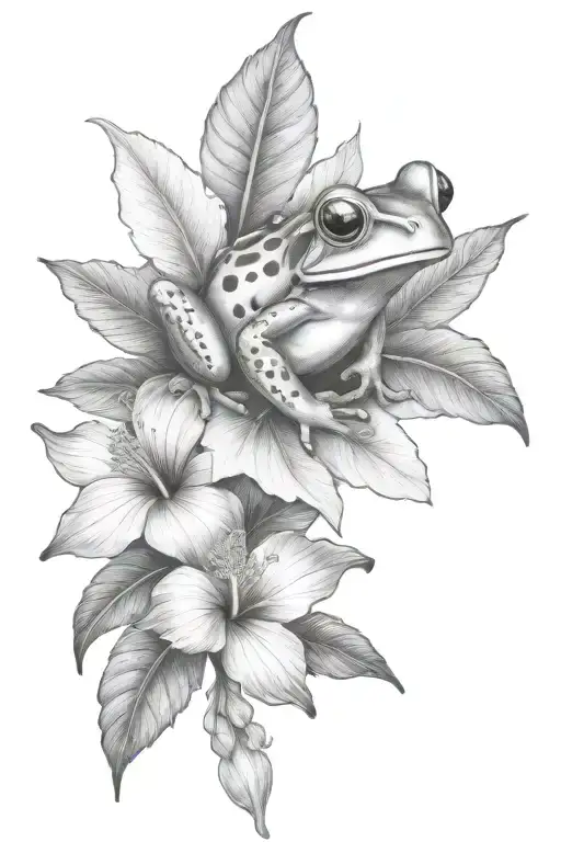 Hibiscus Frog